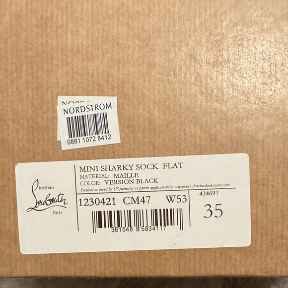 Christian Louboutin Black and Red Ankle Boots - Picture 6 of 6